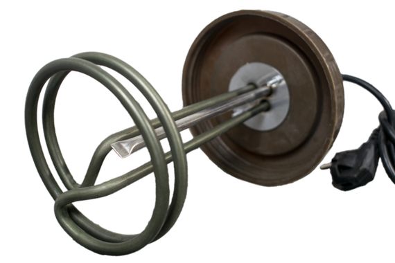 Тэн 2 кВт для летнего душа крышка с подогревом и терморегулятором (Бак 70 литров) | Зображення 3