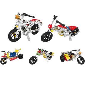 Конструктор металлический Мотоцикл 283 детали X638-1