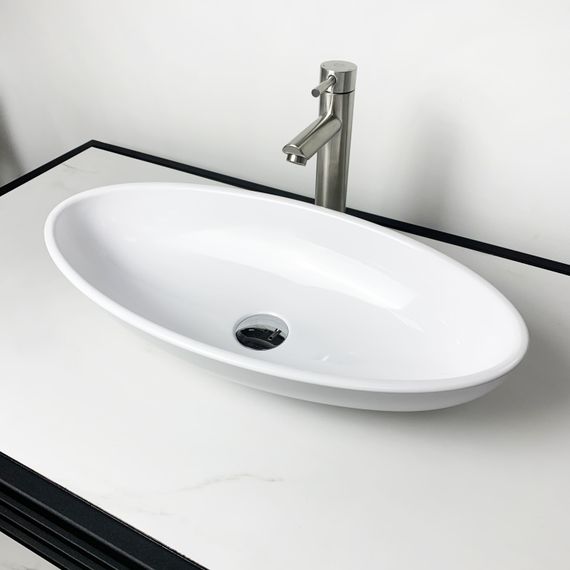 Раковина накладная Adamant ANDERE NEW, овальная (100002881) | Зображення 1