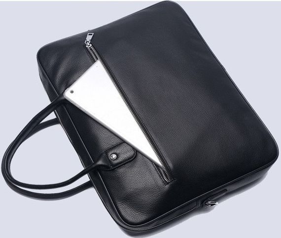 Шкіряна чоловіча сумка-портфель для ноутбука Tiding Bag M364A | Зображення 5
