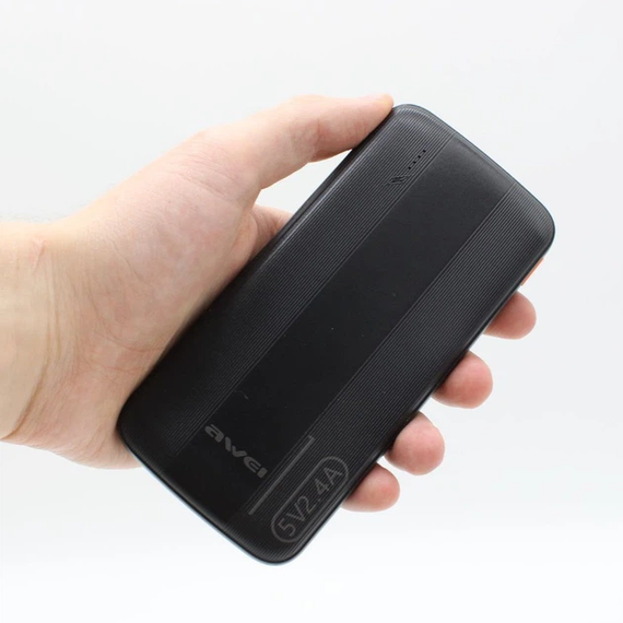 Портативный аккумулятор AWEI P20K 10000mAh 2USB / Повербанк для телефона | Зображення 2