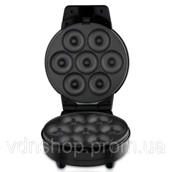 Мультипекар Sokany SK-08105 5 в 1 600 Вт з антипригарними панелями: для вафель, коржів, пончиків, горішків, фігурного печива | Зображення 3