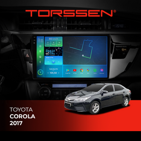 Штатна магнітола Torssen 2K Toyota Corola 17 F106128 4G Carplay DSP