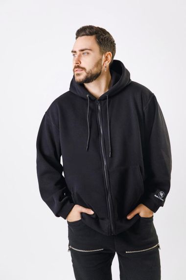 Зіп Худі унісекс МА (01) чорний