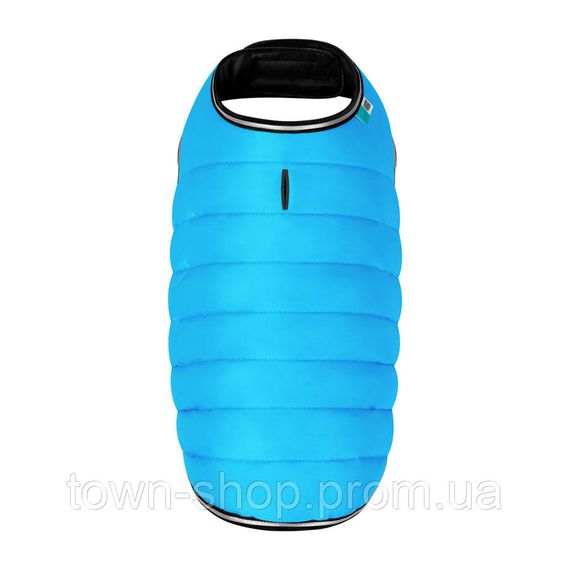 Курточка-накидка для собак AiryVest, M, B 52-62 см, С 37-46 см голубой | Зображення 2