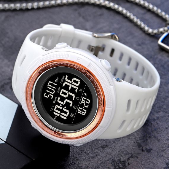 Наручний годинник Skmei 2070WT White | Зображення 3