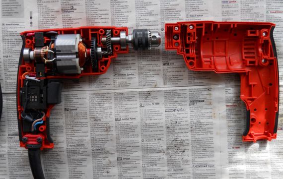 Дрель Makita M6501, 230Вт, 6.5мм, 0.95кг (M6501) | Зображення 4