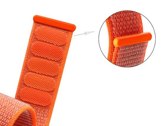 Нейлоновий ремінець для годинника Garmin Vivoactive 4 - Orange | Зображення 1