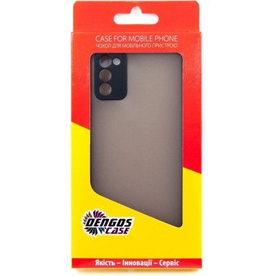 Чехол для мобильного телефона Dengos Kit for Samsung Galaxy A03s case + glass (Black) (DG-KM-24) | Зображення 3