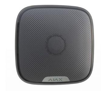 StreetSiren (black) Бездротова вулична сирена Ajax - Охоронні сирени