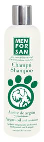 Шампунь для собак с протеином и аргановым маслом Menforsan Silk Protein And Argan Oil 300 мл