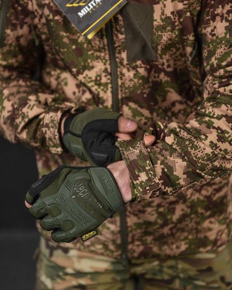 Весенняя тактическая куртка софтшел  Military plus хищник  ВТ6705 | Зображення 8
