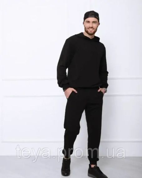 Спортивний костюм колір чорний розміри S, XXL FI_004540