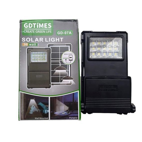 Ліхтар для домашніх потреб GDLITE GD-07А, Прожектор світла, Світлодіодний акумуляторний led ліхтар ED-76