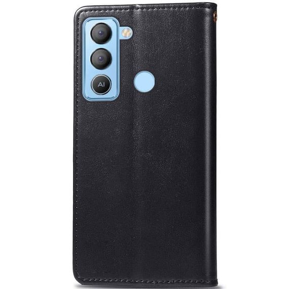 Кожаный чехол-книжка GETMAN Gallant (PU) для TECNO Pop 5 LTE Черный | Зображення 3