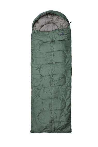 Спальний мішок Totem Fisherman ковдра з капюш лівий olive 190/73 UTTS-012-L