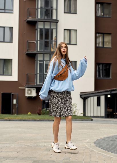 Сумка на пояс бананка Sambag Soho BSS Натуральна руда шкіра (82113121w) | Зображення 1