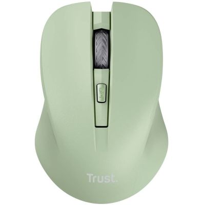 Мышка Trust Mydo Silent Wireless Green (25042) | Зображення 1