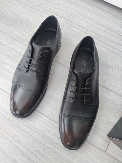 Коричневі туфлі дербі Ikos 41 розмір | Зображення 4