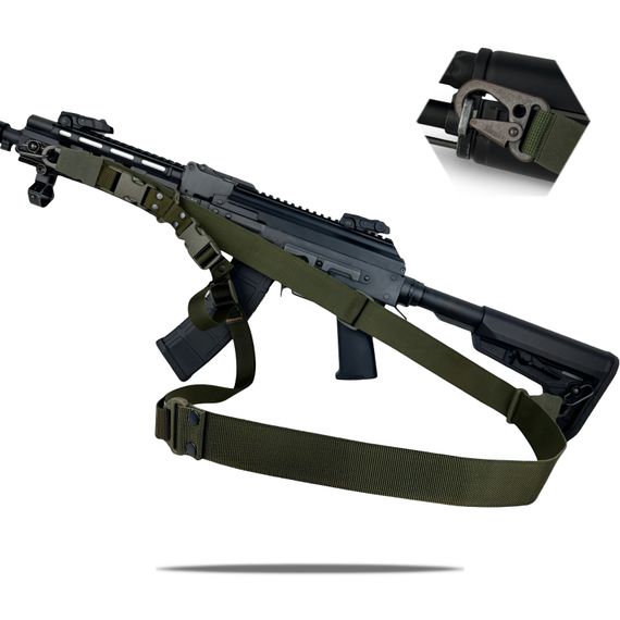 Ремінь збройовий триточковий RAGNAROK "Hel" Gen.II carbine Олива