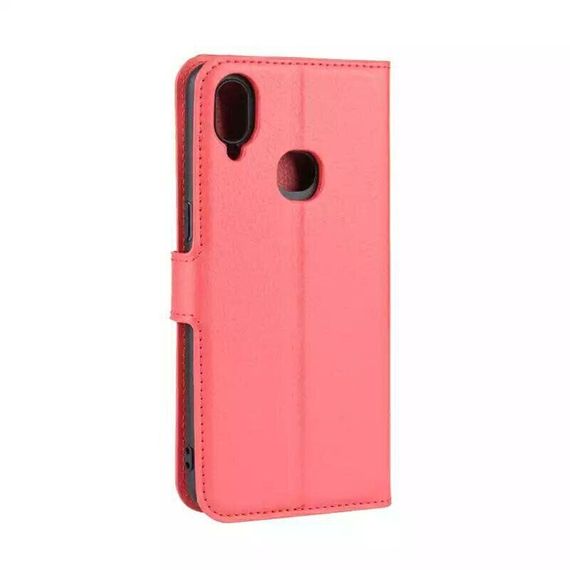 Чохол книжка з кишенями для карт на Samsung Galaxy A10s колір Червоний | Зображення 5