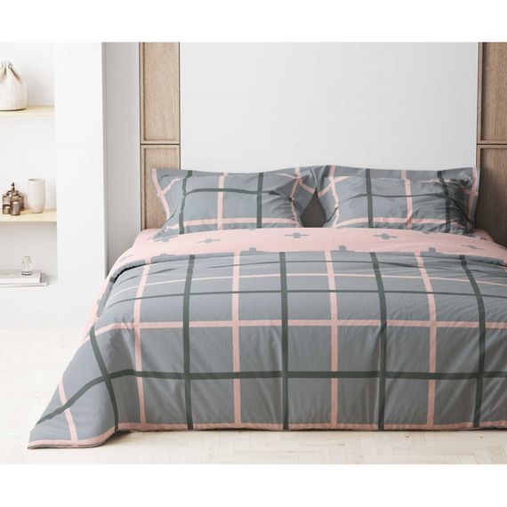Постельное белье евро ТЕП Happy Sleep Pinсky line 2-03796-24967 200х215 см