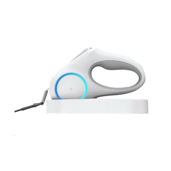 Поводок-рулетка для собак Petkit Go Shine Dog Retractable Leash, лента 3 м, белый