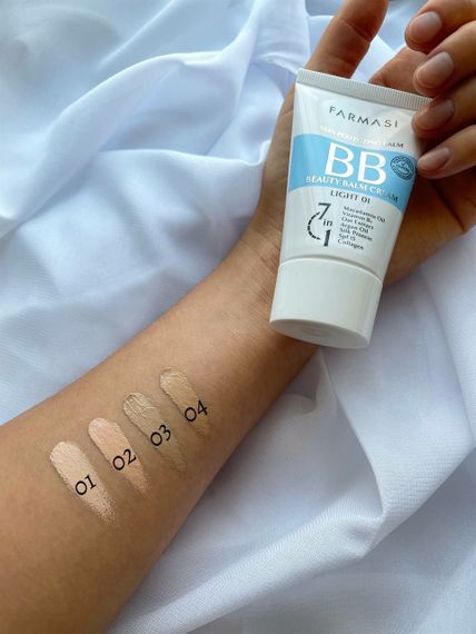 Пробник саше тестер тонального бб крема Farmasi bb cream spf15 Medium to dark 04 2,5 мл | Зображення 1