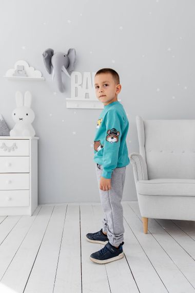 Костюм для хлопчика Носи своє 122 Бірюзовий (p-13321-148304) | Зображення 6