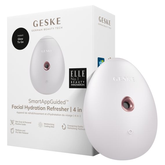 Електронний освіжувач для зволоження обличчя GESKE Facial Hydration Refresher 4в1 starlight