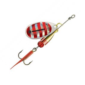 Блешня Cormoran Bullet №5 20g #Silver/Red stripes (50-84065)