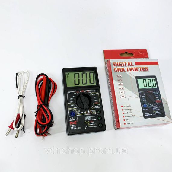 Мультиметр для домашних измерений HAOYUE DT860C/700C, Компактный мультиметр для электротехников GD-97 | Зображення 1