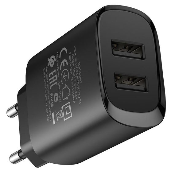 СЗУ Borofone BN2 (2USB/2.1A) | Зображення 2