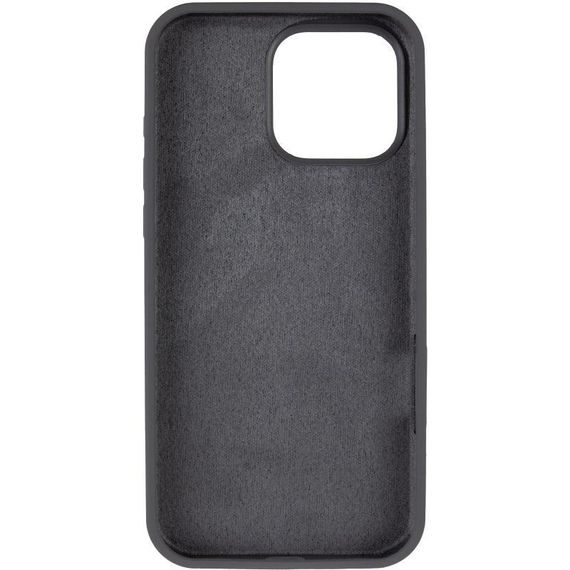Чохол Silicone Case Full Protective (AA) для Apple iPhone 16 Pro Max (6.9") Сірий / Dark Gray | Зображення 2