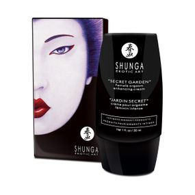 Стимулювальний гель для клітора Shunga Secret Garden (30 мл), розігрів, поколювання Sex Aura