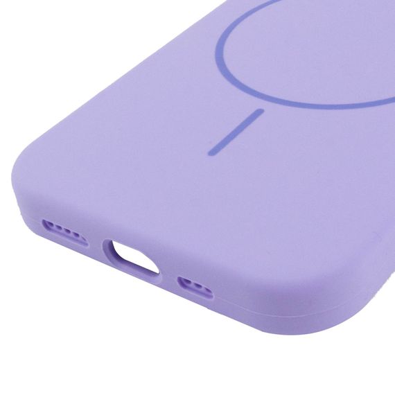 Чохол Silk Full Protective (AA) NO LOGO with Magnetic Fit для Apple iPhone 12 Pro Max (6.7") Бузковий / Dasheen | Зображення 4