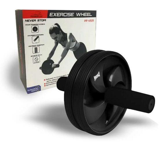 Колесо для преса PowerPlay 4325 AB SCULPT (d17.5см) Black (PP_4325) | Зображення 6