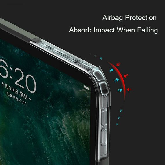 TPU+PC чохол Xundd c посиленими кутами для Apple iPad Pro 11" (2024) Чорний | Зображення 6