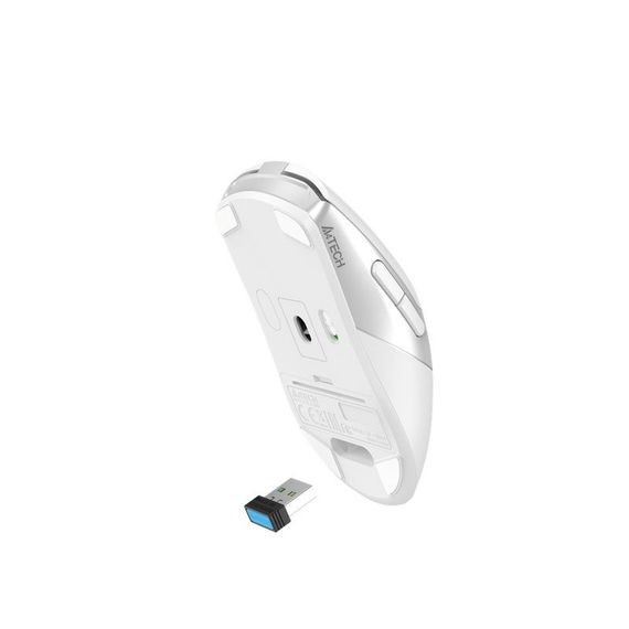Миша бездротова A4Tech Fstyler FG50 Plus (White),  USB, колір білий | Зображення 9