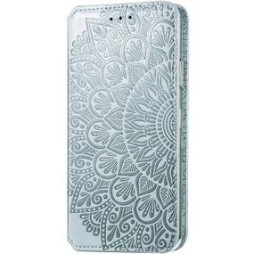 Шкіряний чохол книжка GETMAN Mandala (PU) для Xiaomi Redmi Note 10 / Note 10s