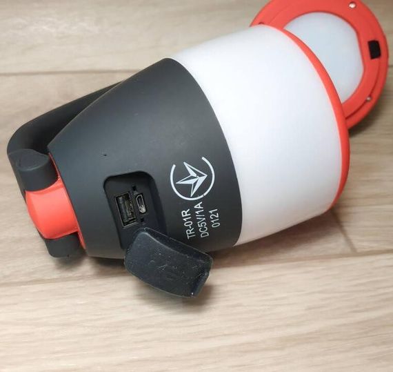 Ліхтар кемпінговий світлодіодний Luxel TR-01R, 7Вт, акумуляторний трансформер для туризму | Зображення 8