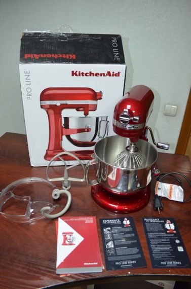 Професійний планетарний міксер KitchenAid Heavy Duty 5KSM7591XEER, 6.9 л, червоний | Зображення 5