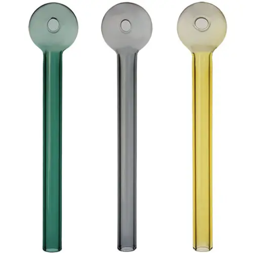 Стеклянная Трубка Oil Pipe Colored Long Green | Зображення 2