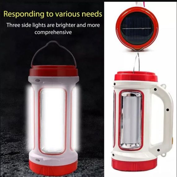 Фонарь переносной кемпинг 6088-LED+COB с функцией PowerBank, фонари для кемпинга camping. SZ-869 Цвет: оранжевый | Зображення 1