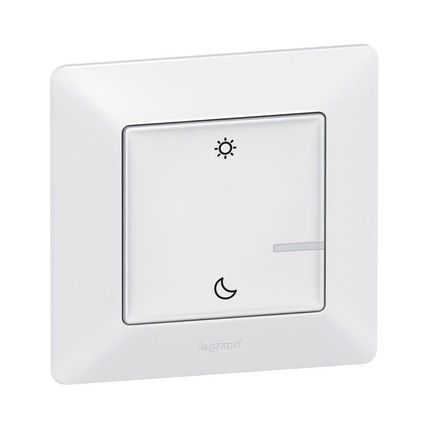 Valena Life with NETATMO. Умный беспроводной сценарный выключатель &quot;День / Ночь&quot;. Белый (752189) | Зображення 1