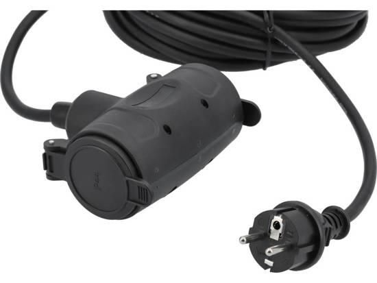 Кабель подовжувач мережевий 230В 2 гнізда 10  16А 3х1,5 мм² YATO YT-81030