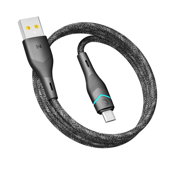 USB Ridea RC-RL15 RGB Light MicroUSB 3A 1.2m | Зображення 2