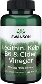 Lecitin Kelp B-6 Cider Vinegar 240 tabs