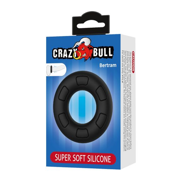 Ерекційне кільце Crazy Bull - Bertram Super Soft Silicone Cock Ring, BI-210247 Sex Aura | Зображення 7