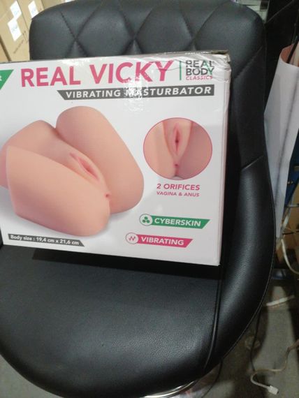 Мастурбатор Real Body — Real Vicky (м'яте паковання!!!) Sex Aura | Зображення 1